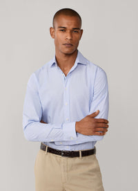 Tailored Fit Hairline Stripe Shirt
