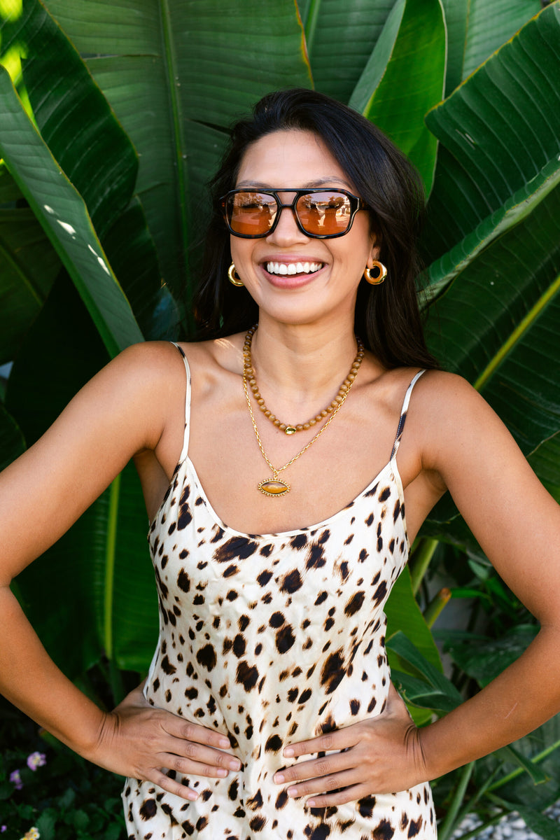 Tiger’s Eye Pendant Necklace