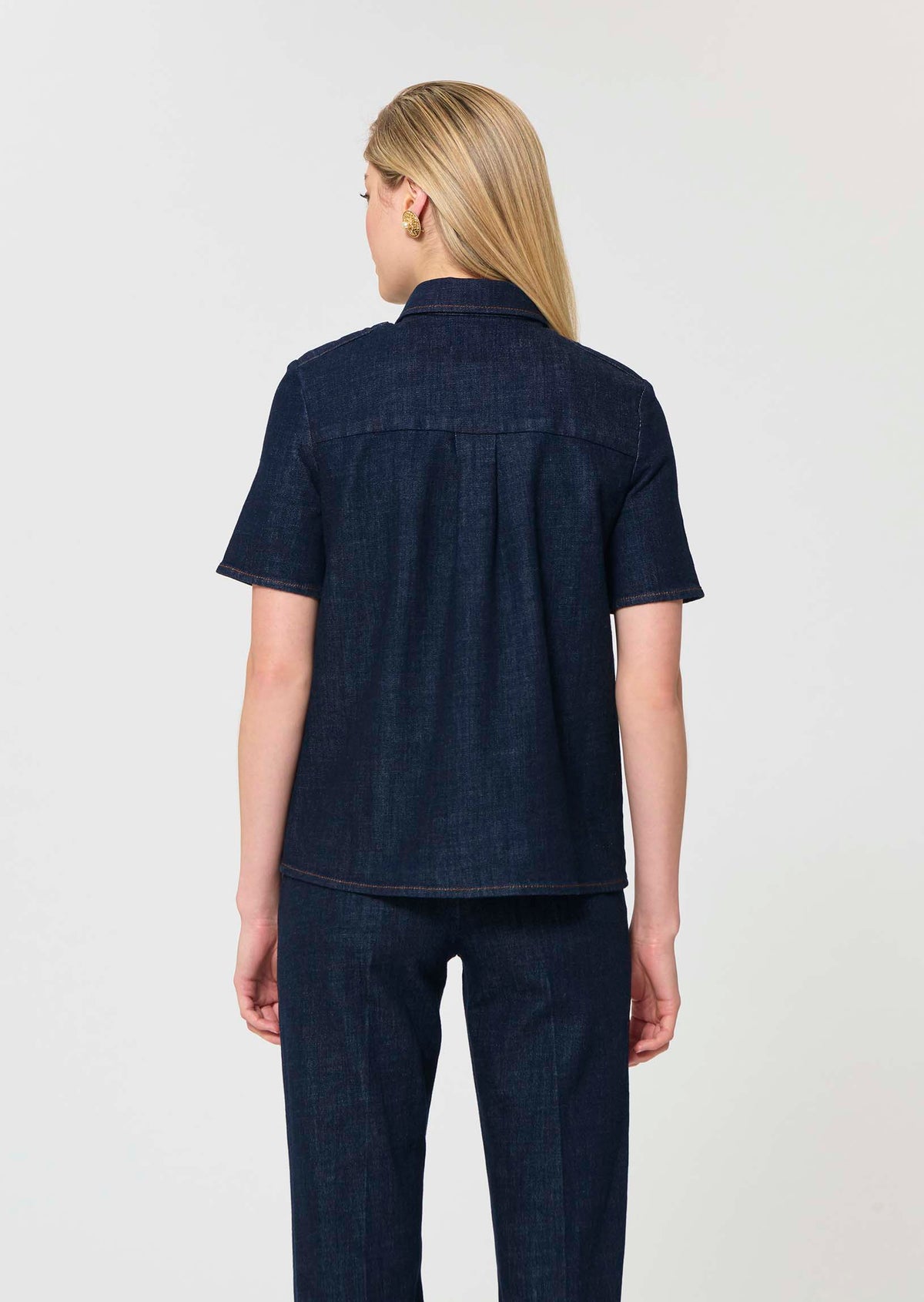 Taormine Denim Top