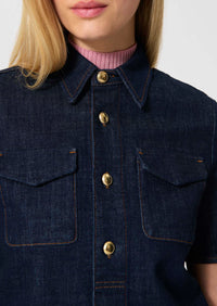Taormine Denim Top