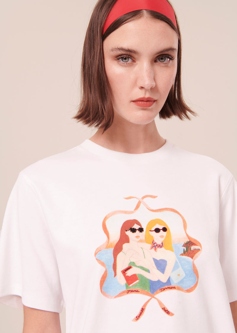 Taradolls White Jersey T-shirt