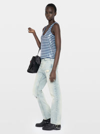 Tarys Striped Sequin Tank