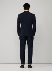 Textured Jersey Blazer