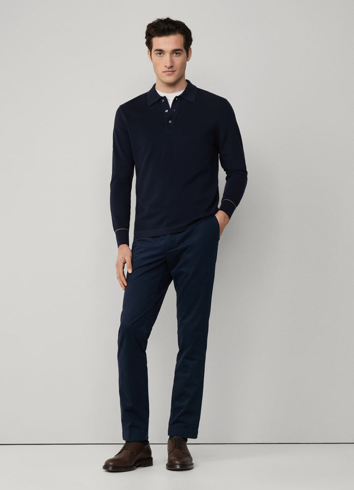 Textured Knit Polo