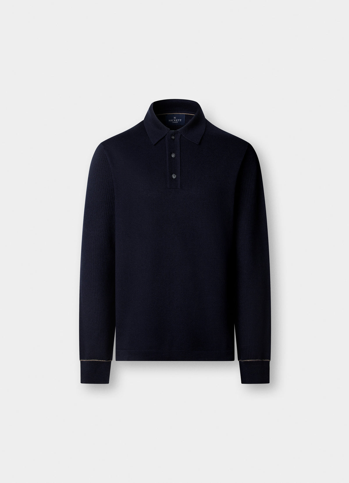 Textured Knit Polo