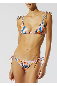 The Parker Bikini Bottom - Orange Tree Print