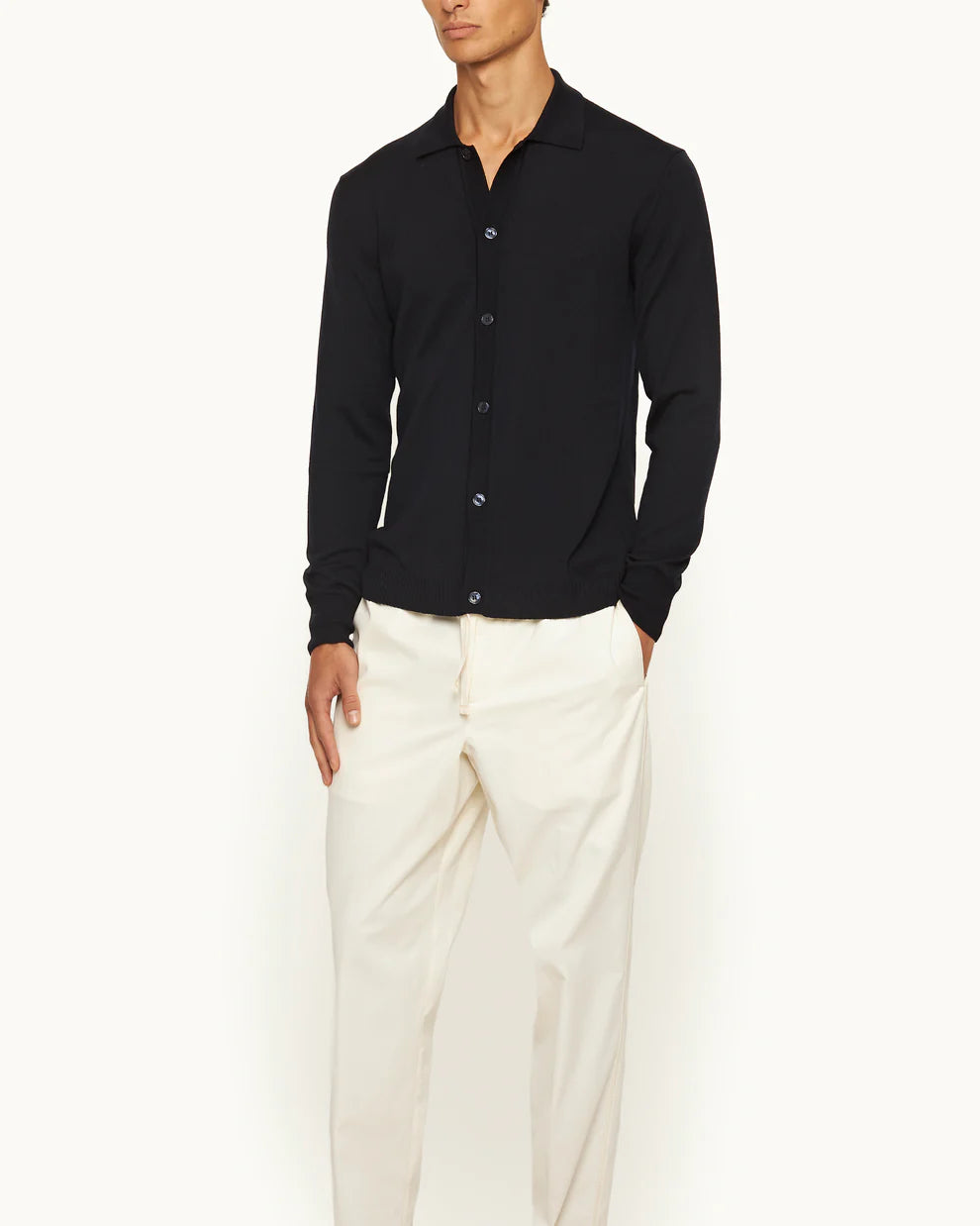 Tiernan LS Merino Knit Shirt