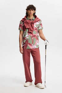 Tour Tech Print- Polo