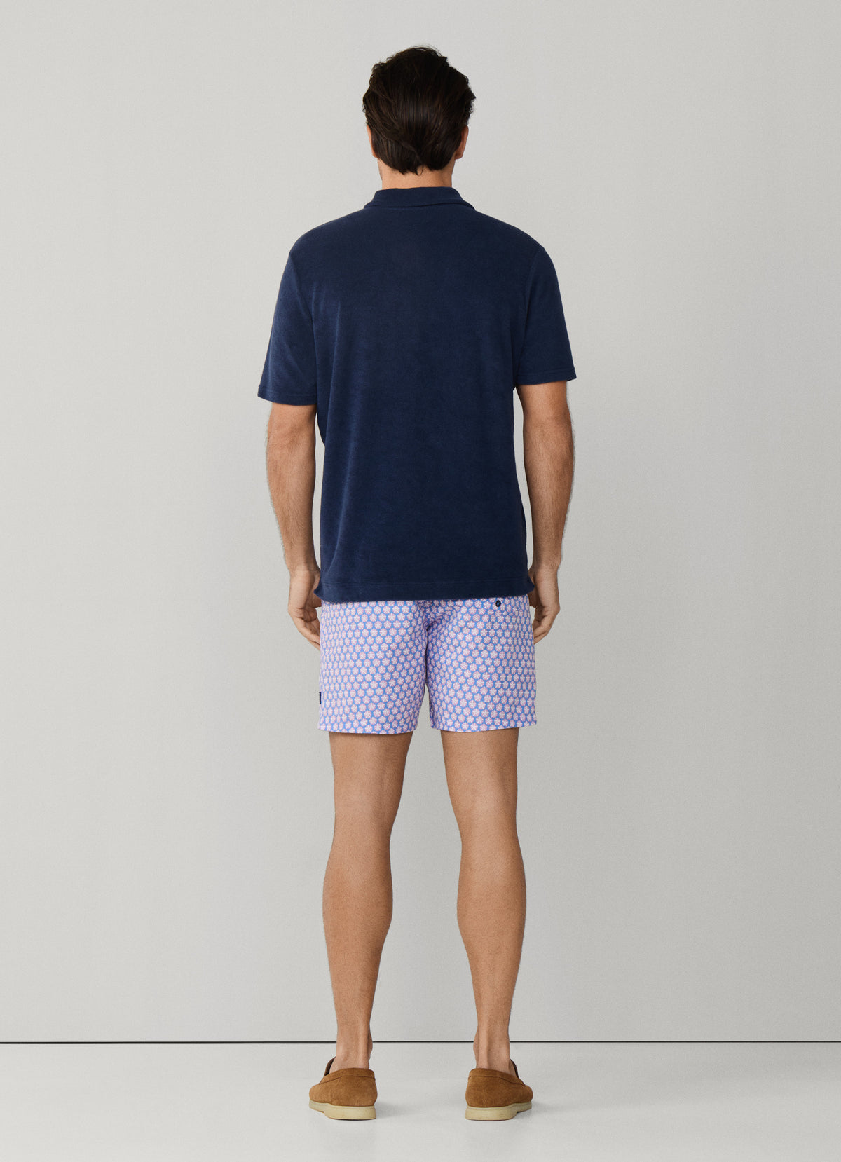 Towelling Short Sleeve Polo