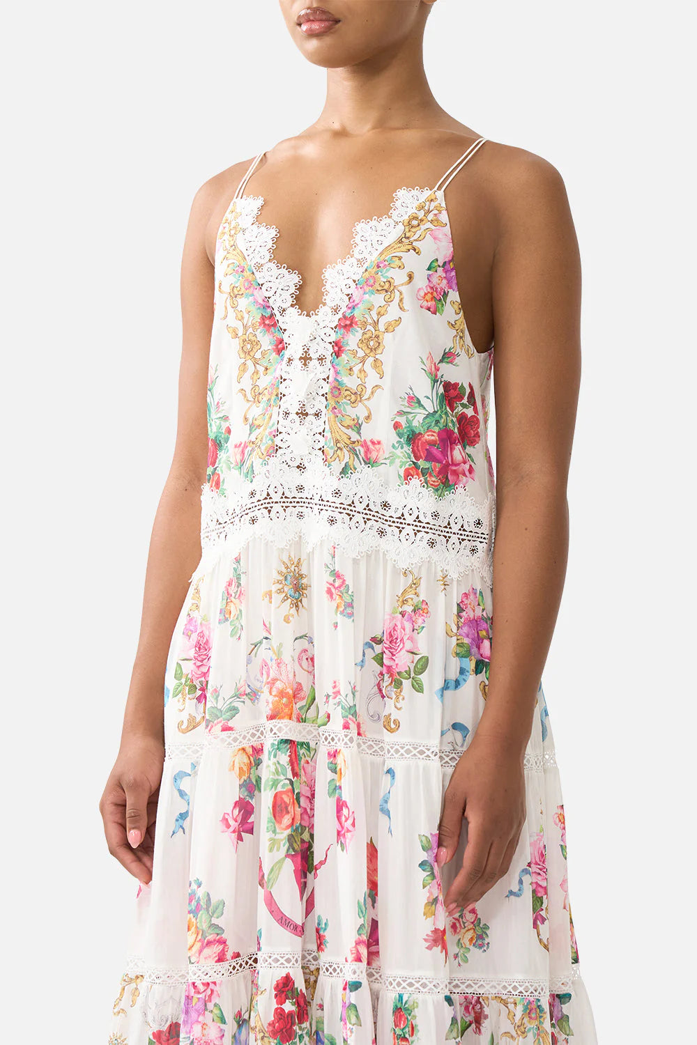 Trapeze Tiered Dress
