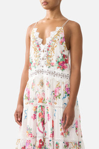 Trapeze Tiered Dress