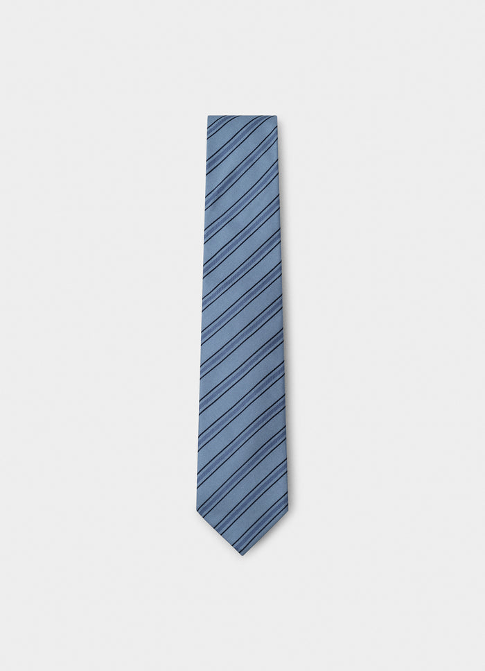 Twill Regimental Stripe Tie
