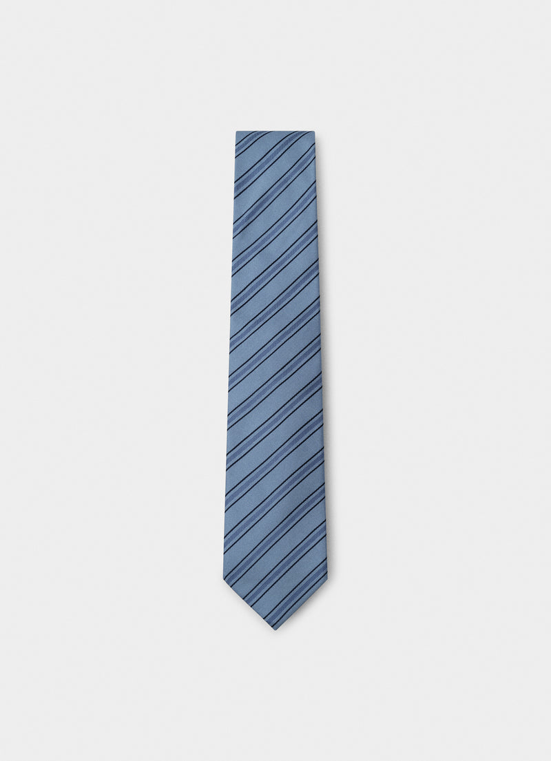 Twill Regimental Stripe Tie