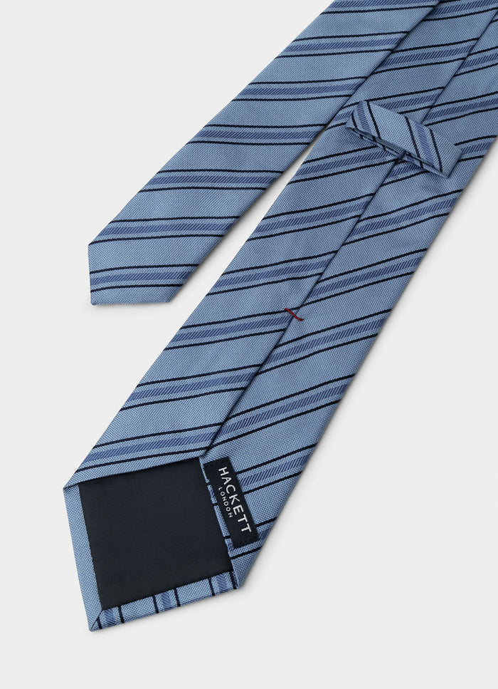 Twill Regimental Stripe Tie