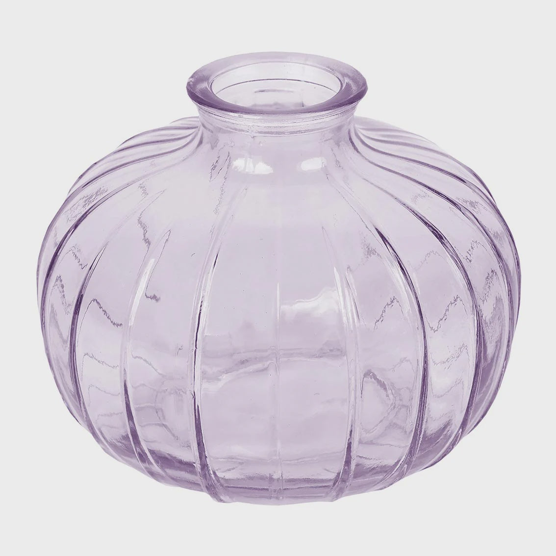 Round Glass Bud Vase