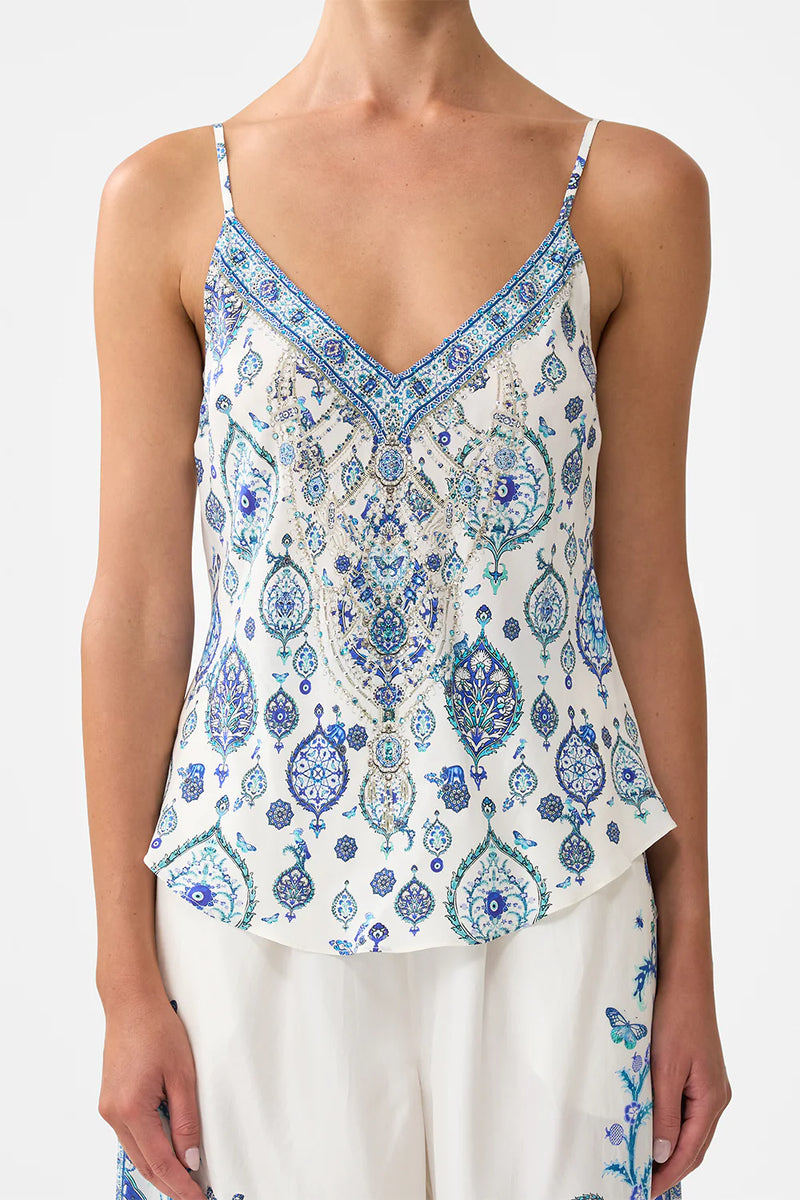 V Neck Bias Cami