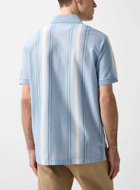 Vertical Stripe Polo