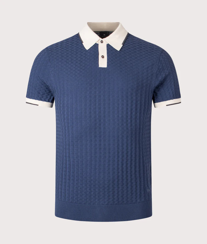 Waffle Knit Polo