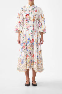 Waist Tie Shirt Dress