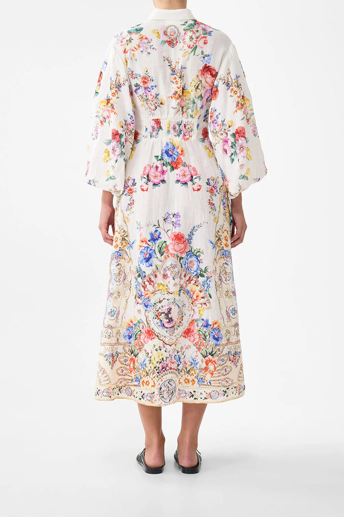 Waist Tie Shirt Dress