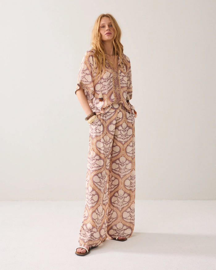 Wide Art Deco Trousers
