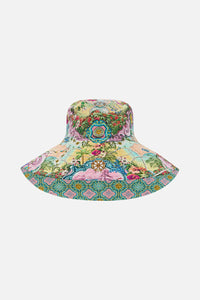 Wide Brim Bucket Hat