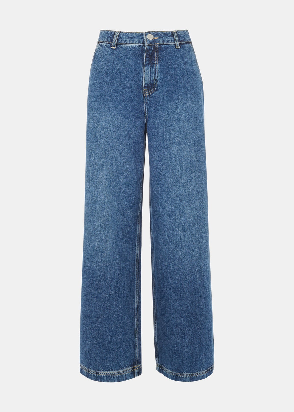 Wide Leg High Waist Jean