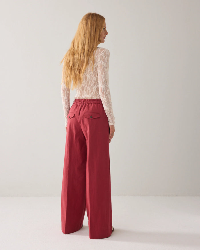 Wide Leg Trousers