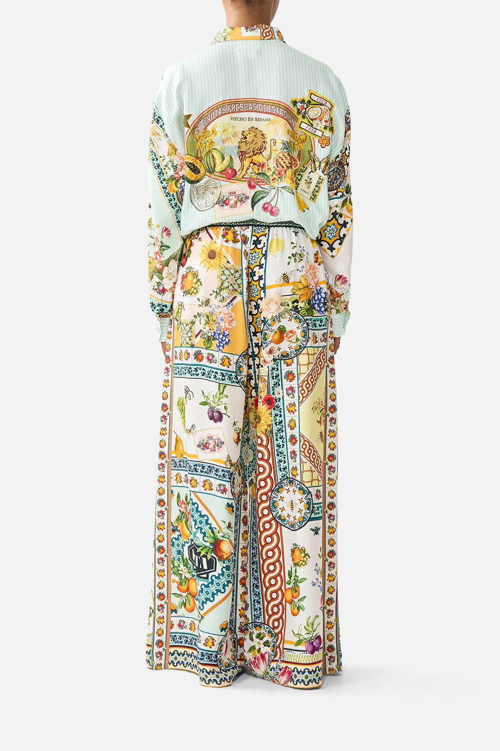 Wide Leg Trouser w Pockets