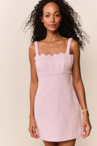 Willamina Lace Tweed Dress