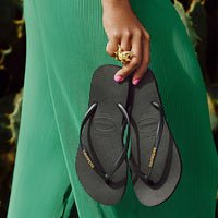 Women's Slim Logo Flip Flop