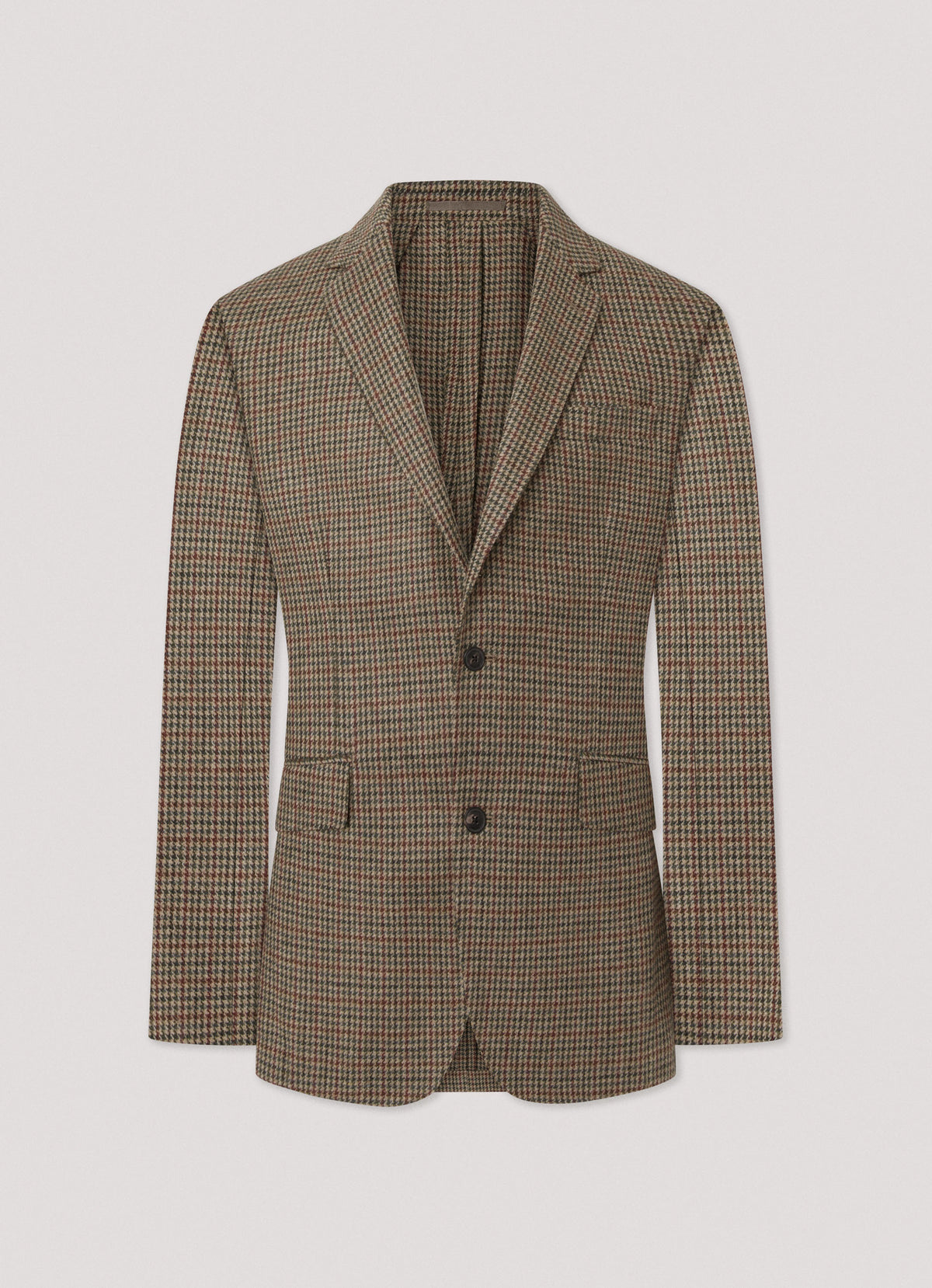 Wool Houndstooth Blazer