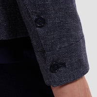 Wool Linen Hopsack Jacket