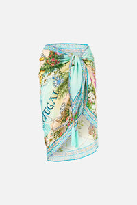 Woven Short Sarong with Tassels