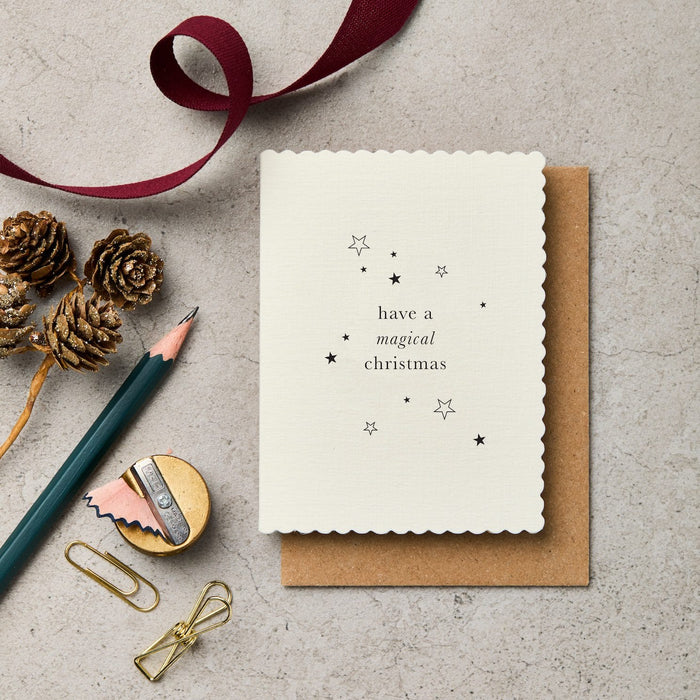 Mixed Box Set of 8 Christmas A7 Motif Cards