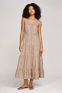 Zakynthos Plunge Maxi Dress
