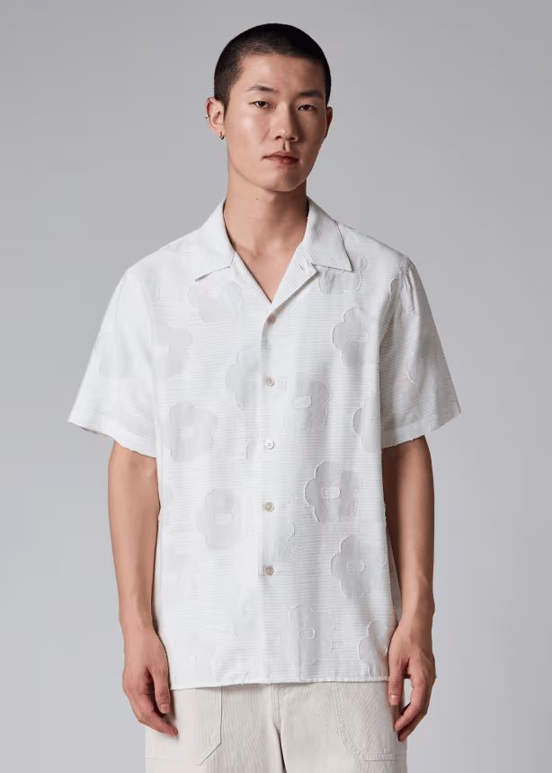 Zine Flora' Fil Coupe Shirt