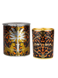 Ambra Nera Decorated Candle sm