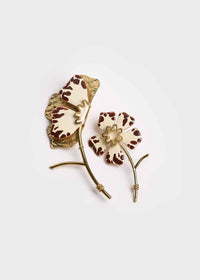 Butter Asymmetrical Earrings