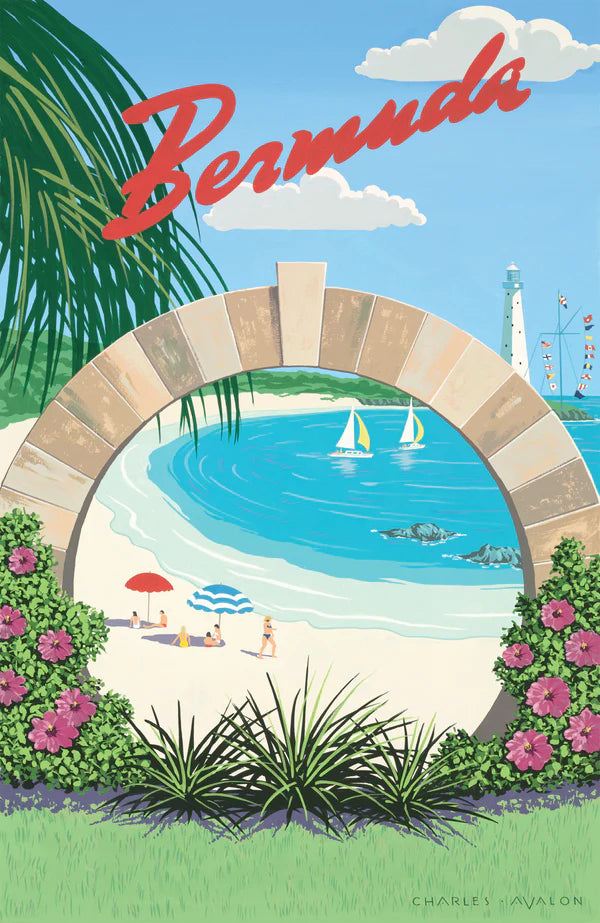 Bermuda Moongate Print