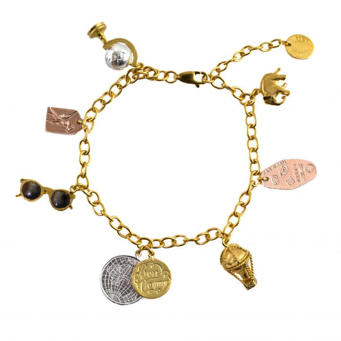 Globe Trotter Charm Bracelet