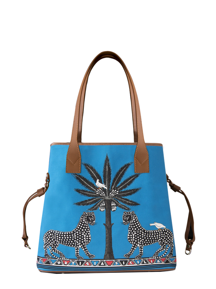 Canvas Tote Gattopardo