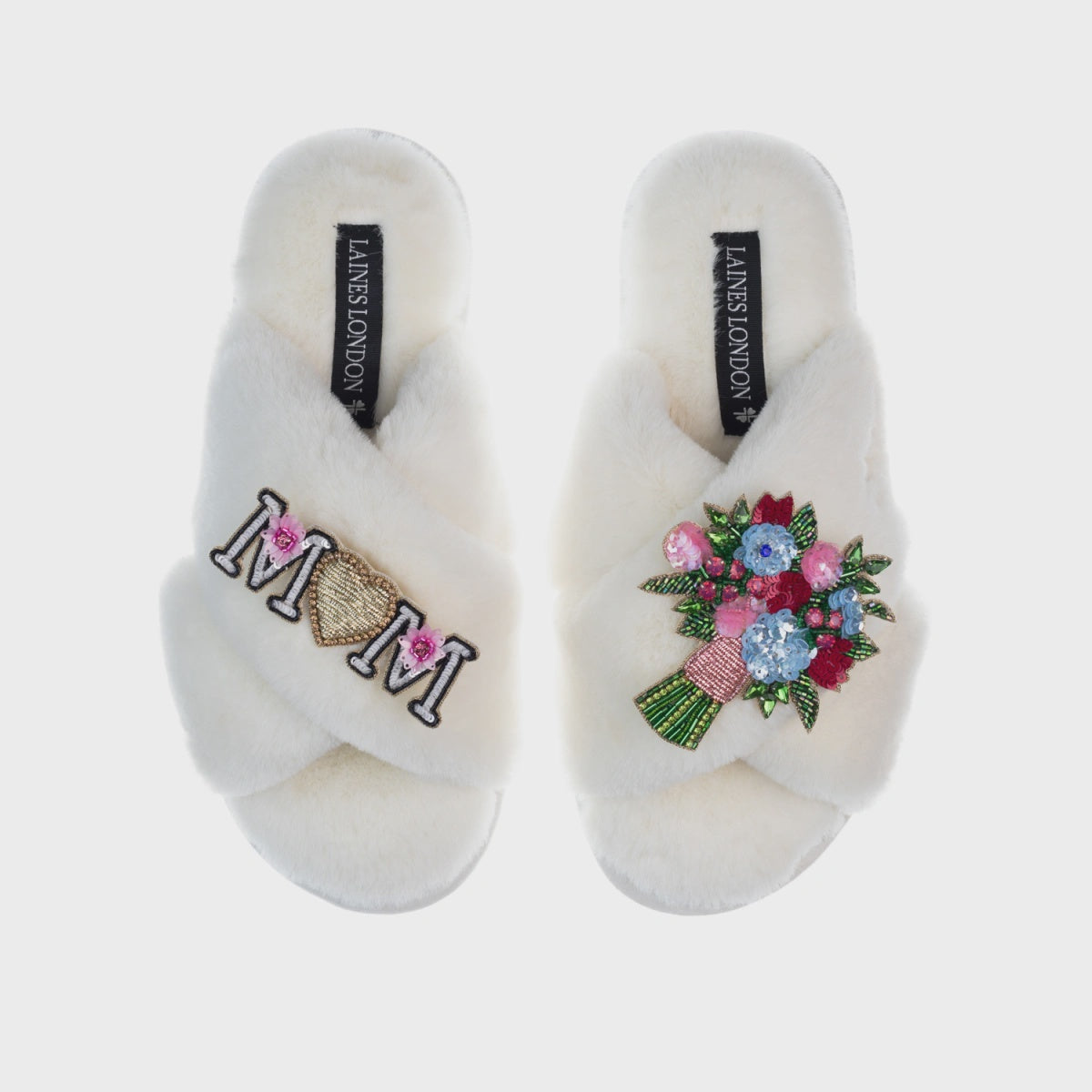 MUM & Bouquet Slippers