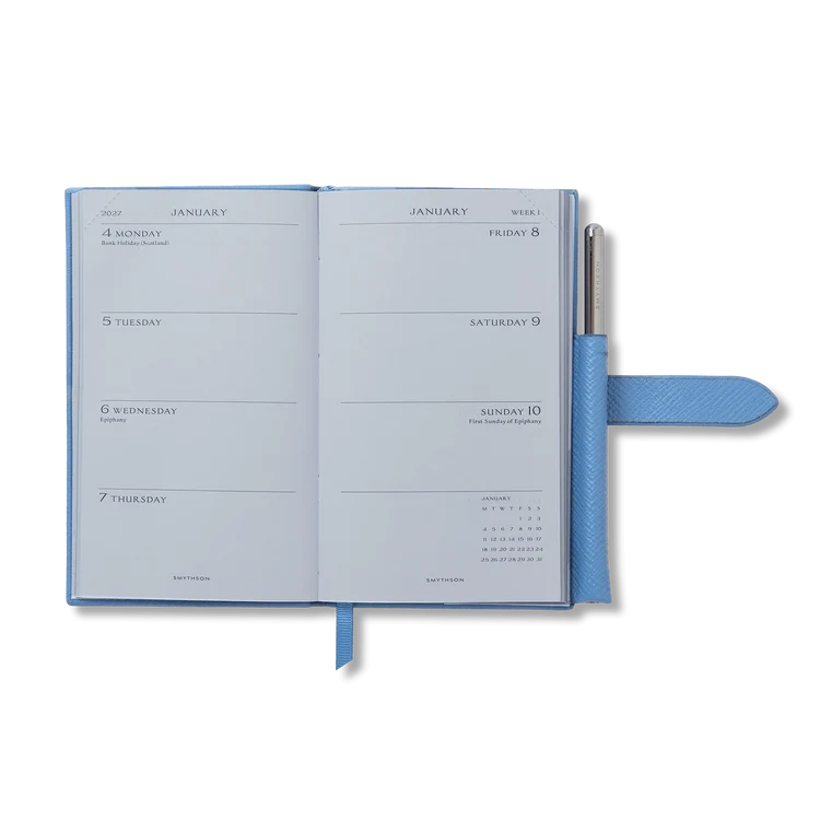 2027 Panama Weekly Diary with Pencil