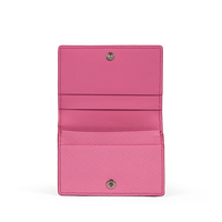 Folded Card Case with Snap Closure