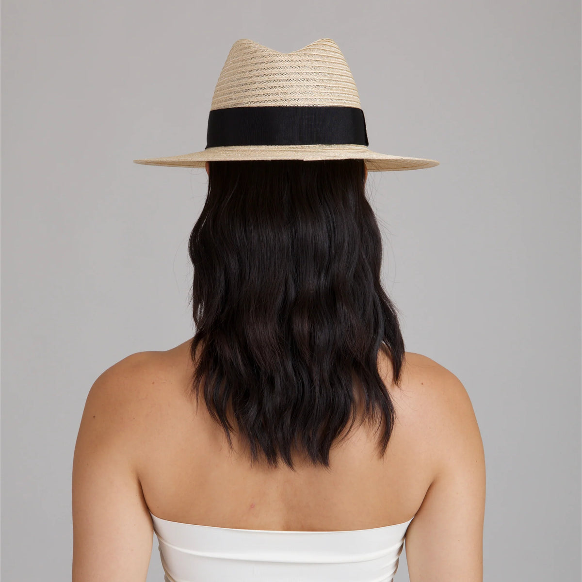 Courtney Vented Hemp Packable Fedora