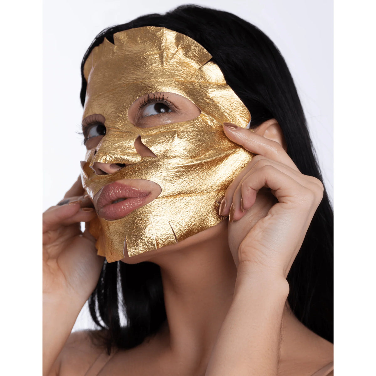 Gold Foil Face Mask