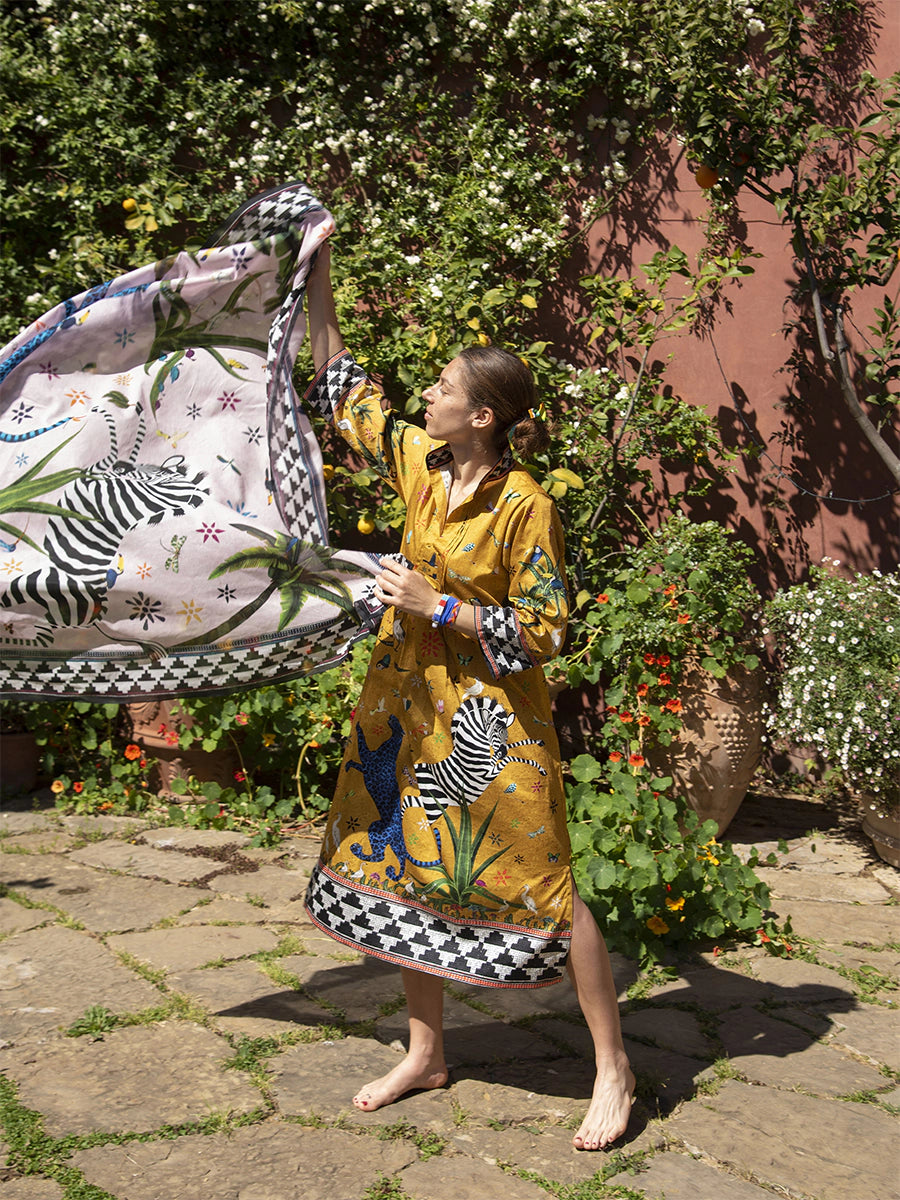 Cotton Jungle Sahara Kaftan