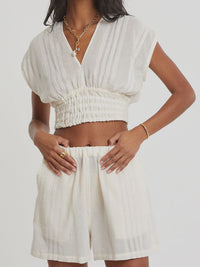 ALIA Plunge Top