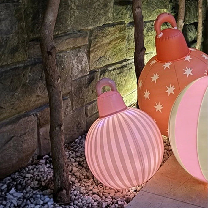 Light Up Christmas Baubles Set of 3